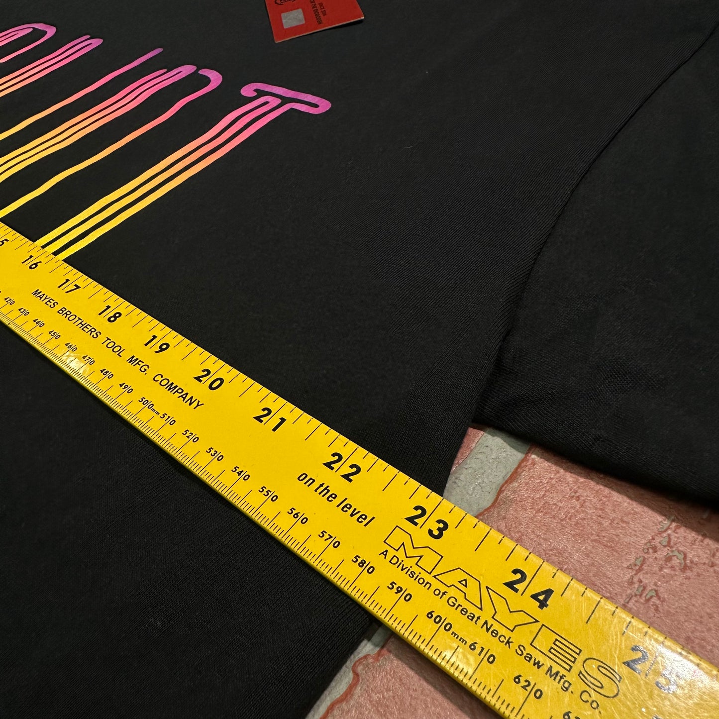 DS NWT Clot 808 Gradient Logo Tee