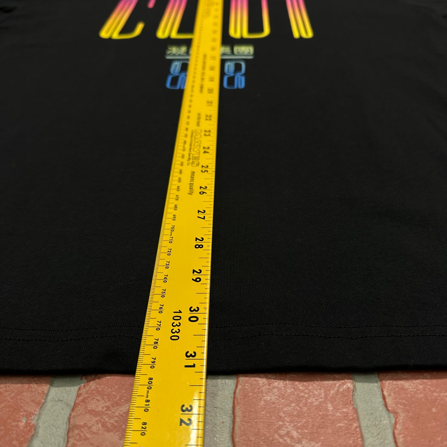 DS NWT Clot 808 Gradient Logo Tee