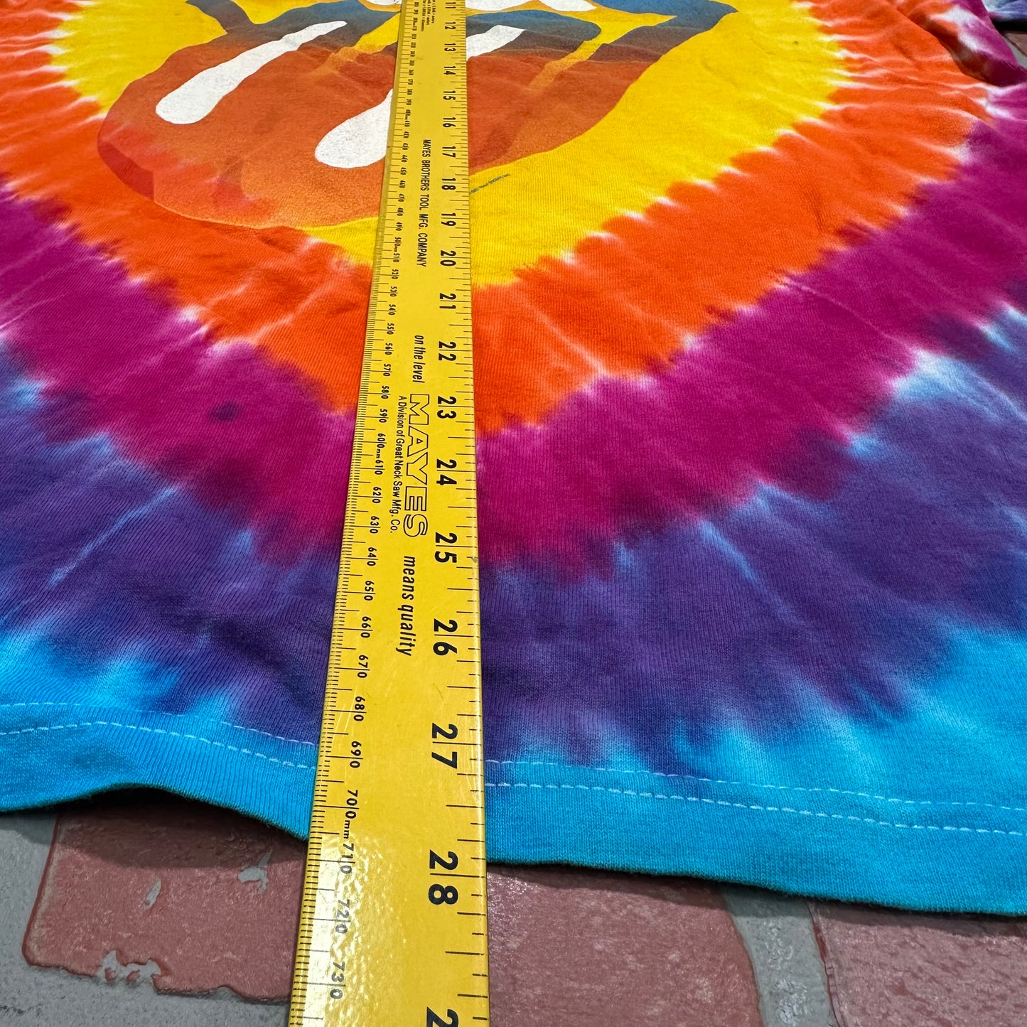 VTG Y2K 2003 The Rolling Stones Tye-Dye Tee
