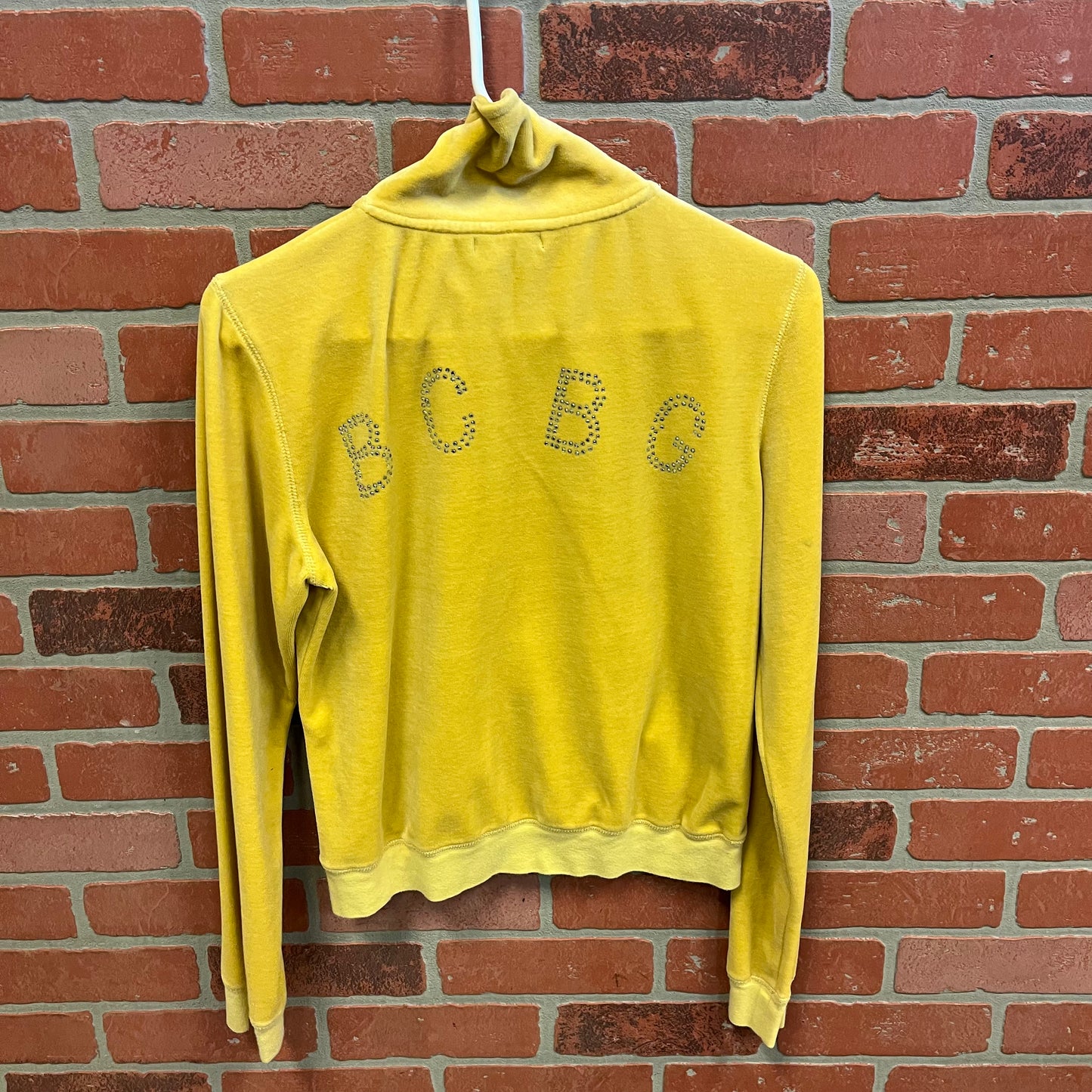 BCBG Zip-Up Yellow Jacket (30)