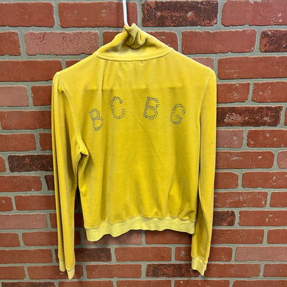 BCBG Zip-Up Yellow Jacket (30)