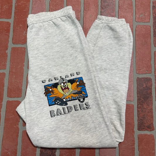 VTG YOUTH 1997 NFL Oakland Raiders X Looney Tunes Taz Sweatpants