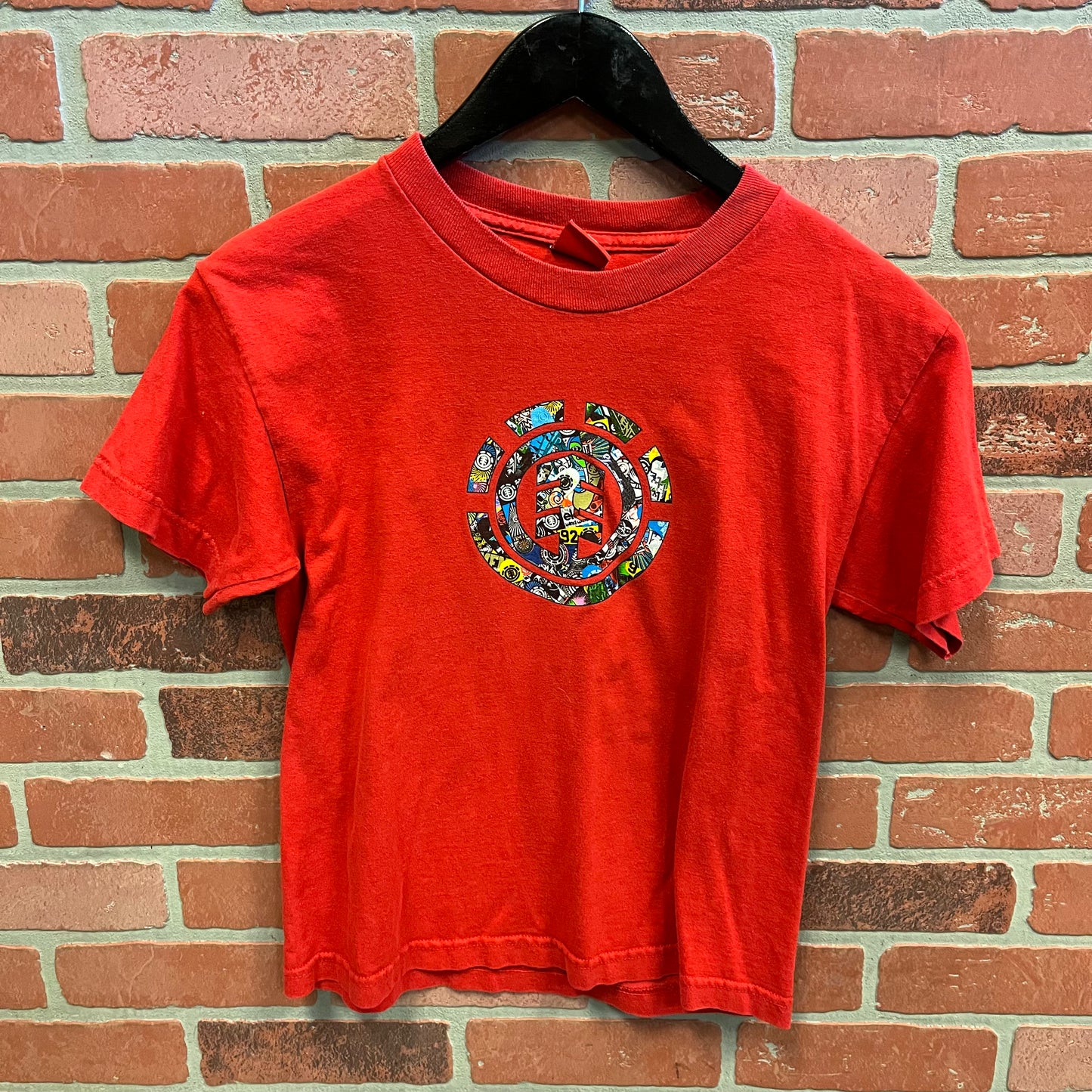 Element Logo Red Tee (30)