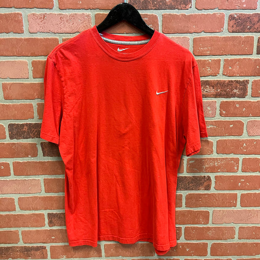Nike Red Swoosh Logo Tee (29)