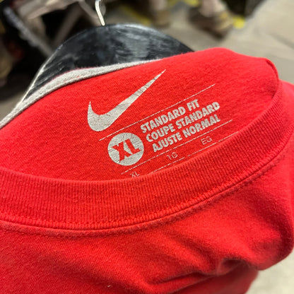Nike Red Swoosh Logo Tee (29)