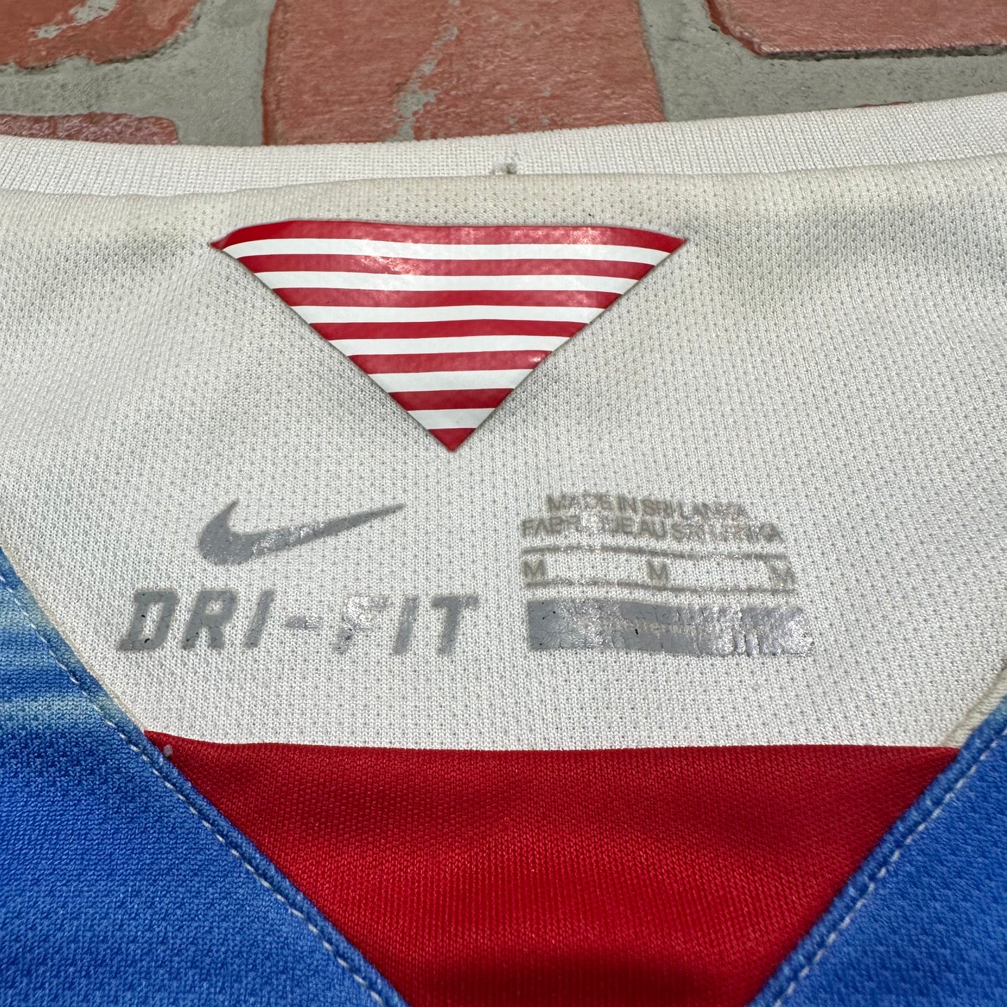 VTG Nike Team USA Blue Soccer Jersey