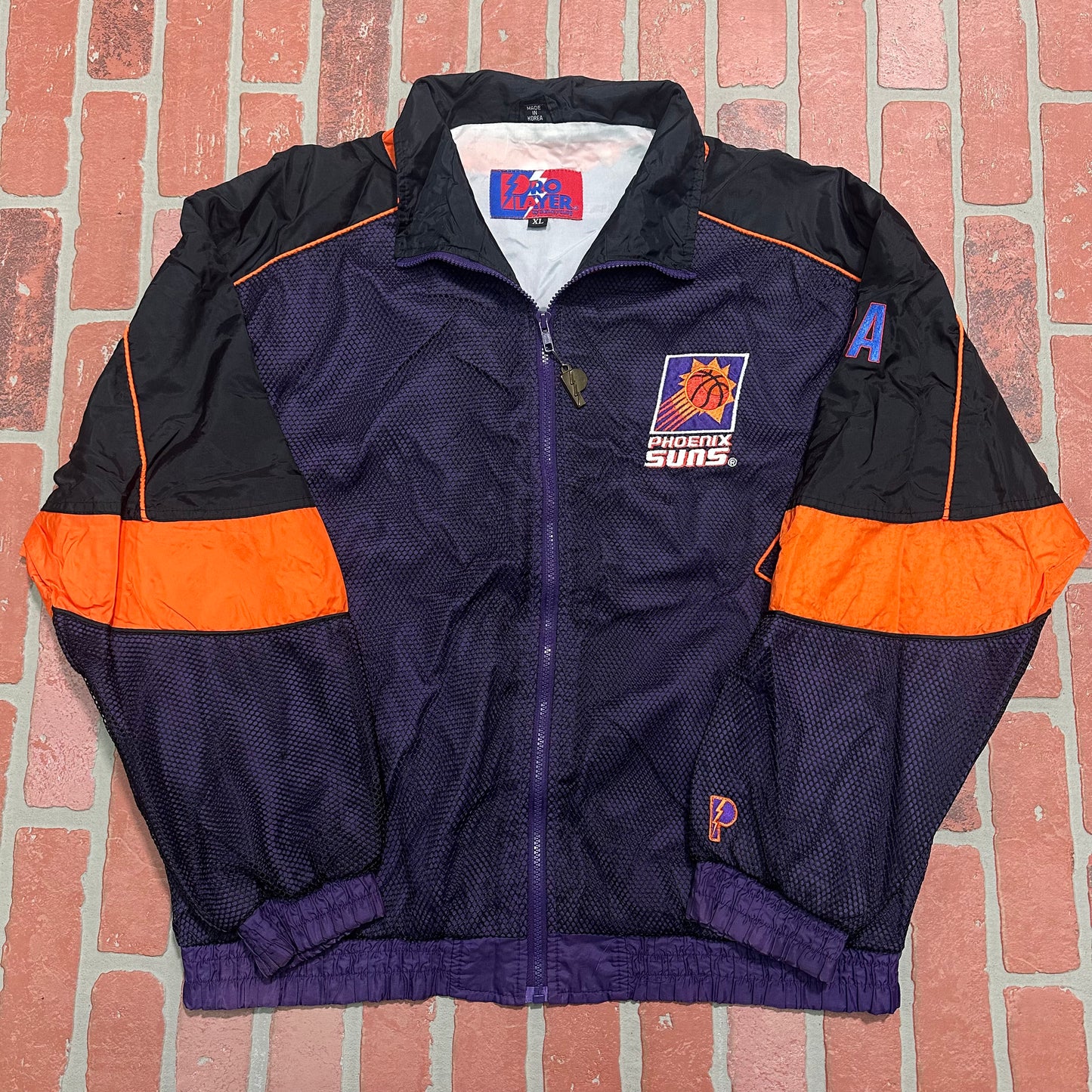 VTG NBA Phoenix Suns Pro Layer Zip-Up Jacket