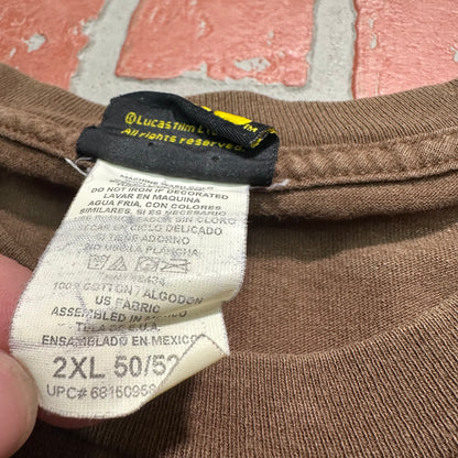 VTG Y2K Star Wars Stormtrooper Brown Tee