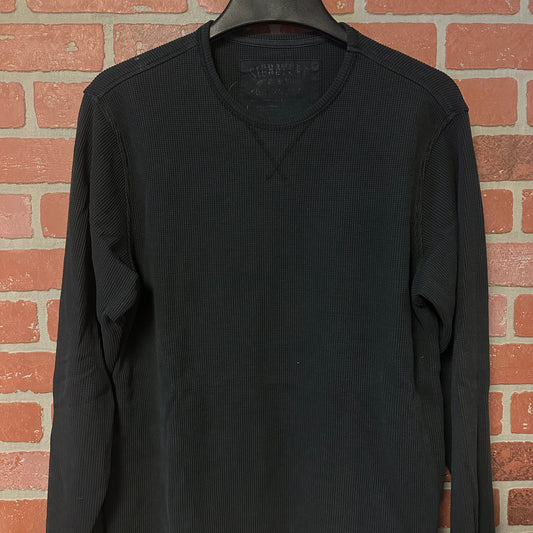 Black Waffle L/S Shirt (16)