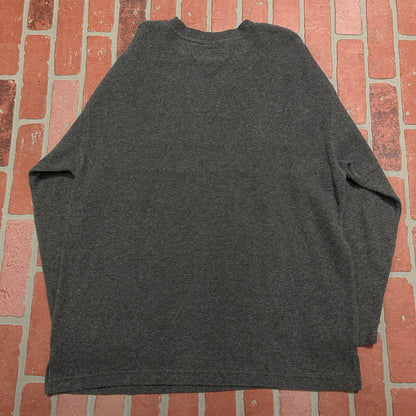 VTG Y2K Big Dog Dark Grey L/S Tee