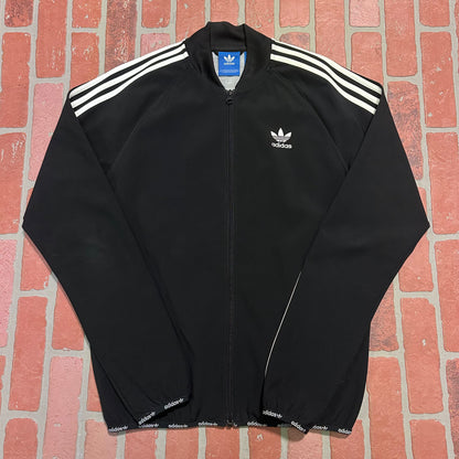 VTG Adidas Zip-Up Black Track Jacket
