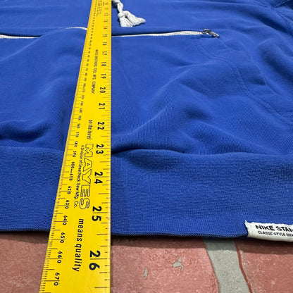 Nike Embroidered Logo Blue Hoodie