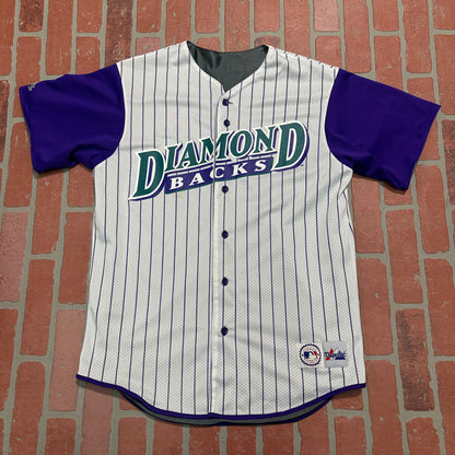 VTG MLB Arizona Diamondbacks Reversible Baseball Jersey