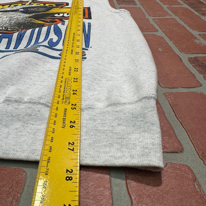 VTG Harley-Davidson Cut-Off Eagle Hoodie