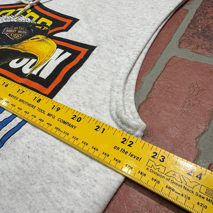 VTG Harley-Davidson Cut-Off Eagle Hoodie