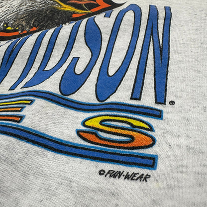 VTG Harley-Davidson Cut-Off Eagle Hoodie