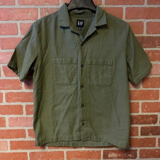 Gap Green Button-Up Shirt (18)