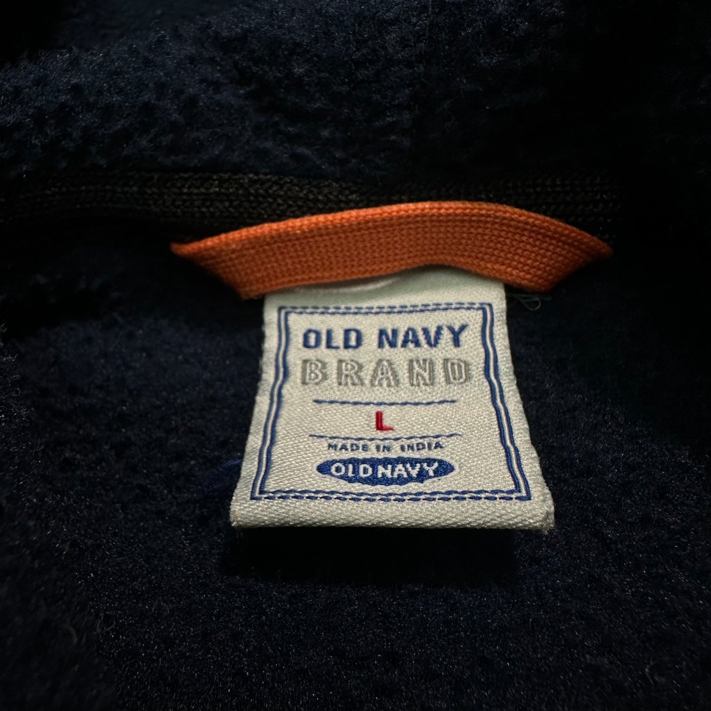 VTG Old Navy Fleece Navy Hoodie