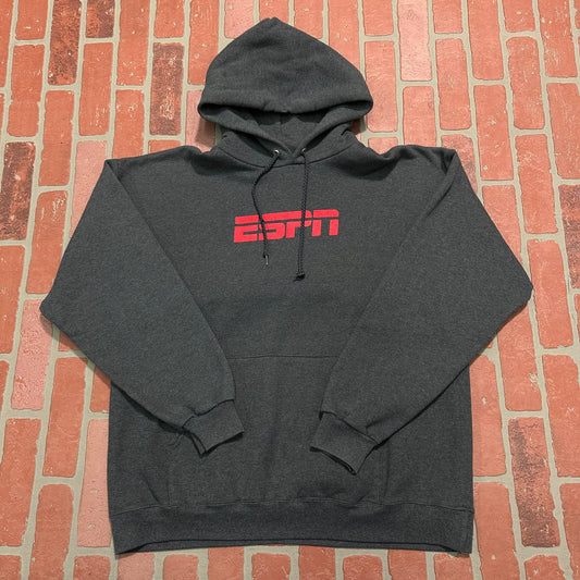 VTG ESPN Grey Logo Hoodie