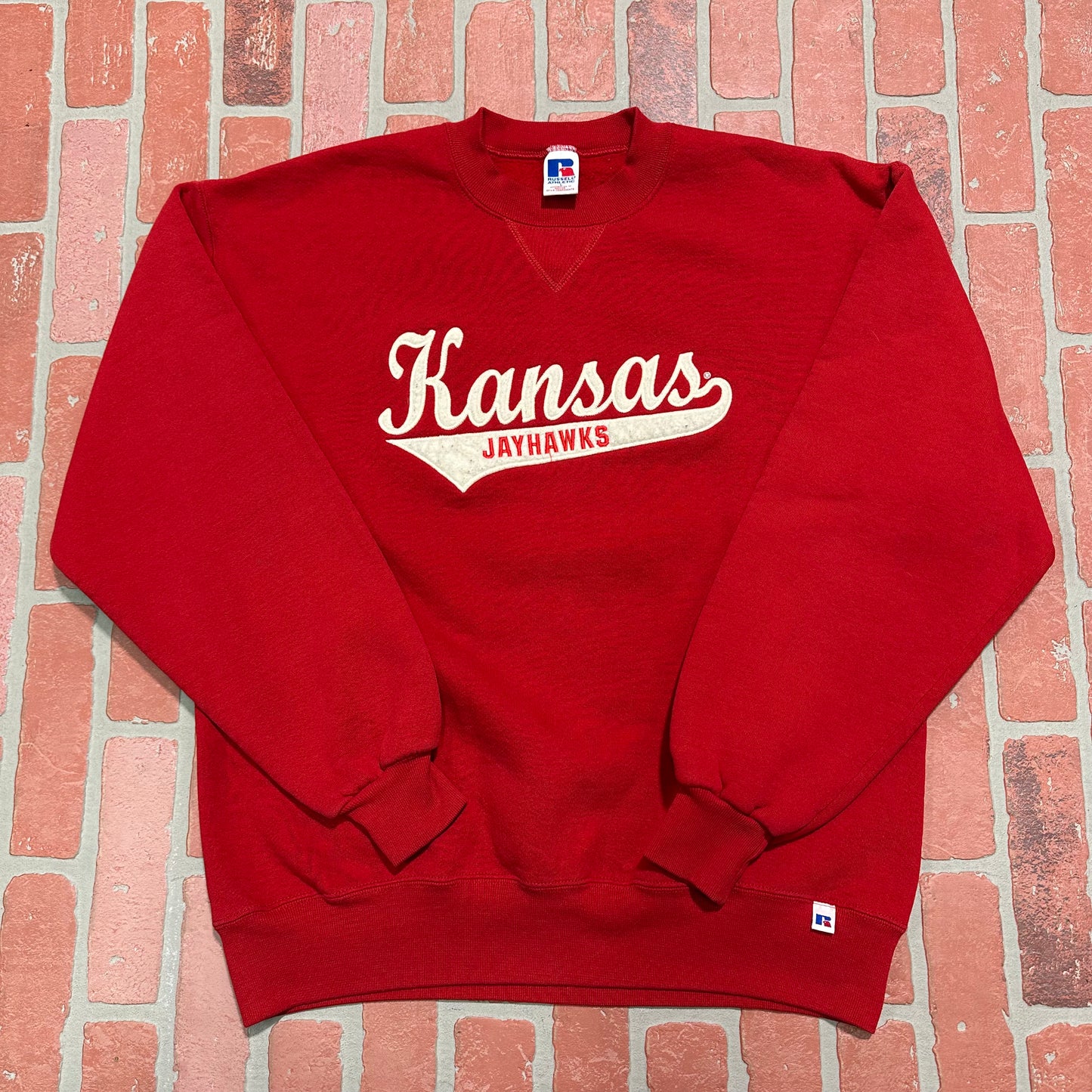 VTG Kansas Jayhawks Football Crewneck
