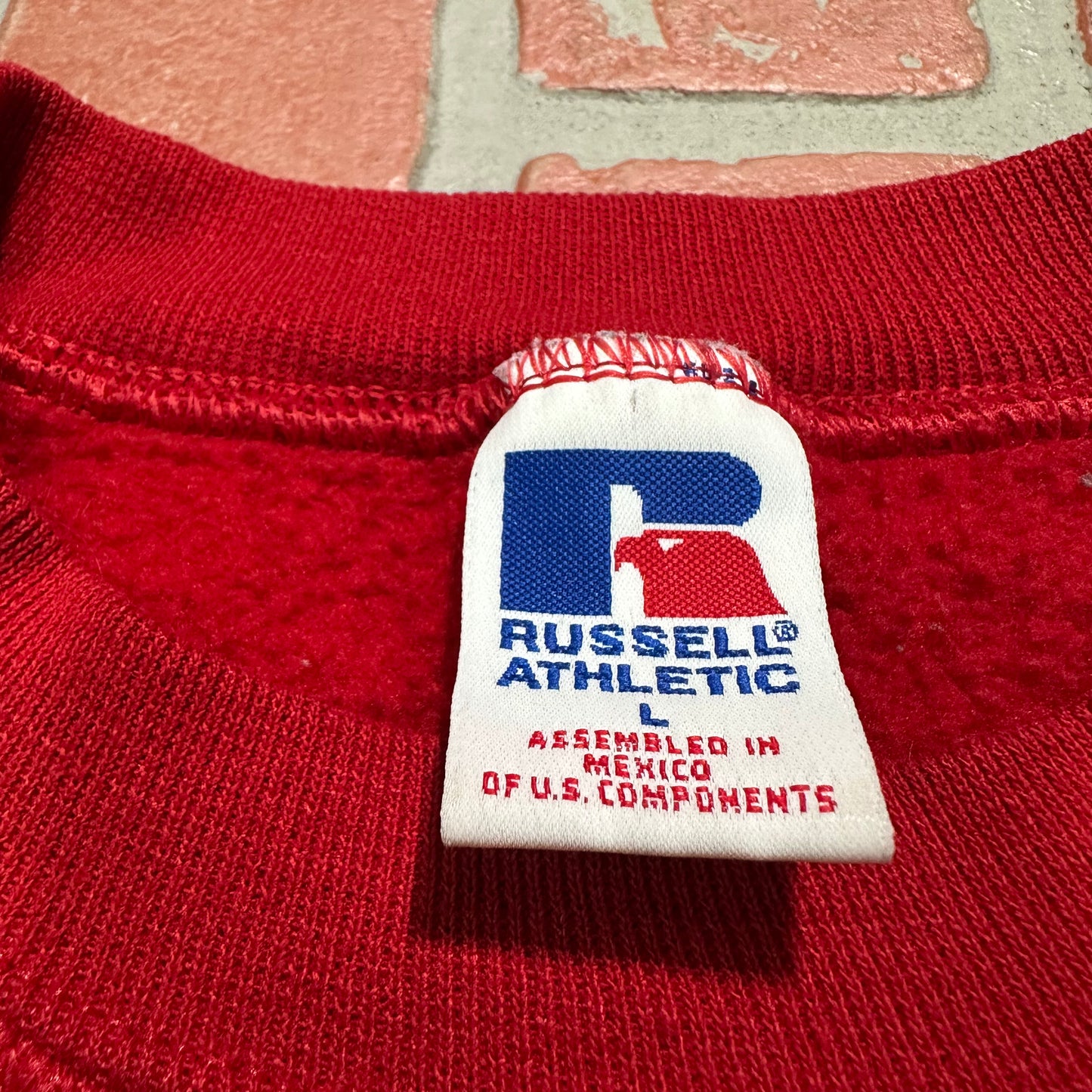 VTG Kansas Jayhawks Football Crewneck