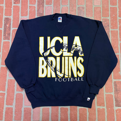 VTG UCLA Bruins Football Navy Crewneck