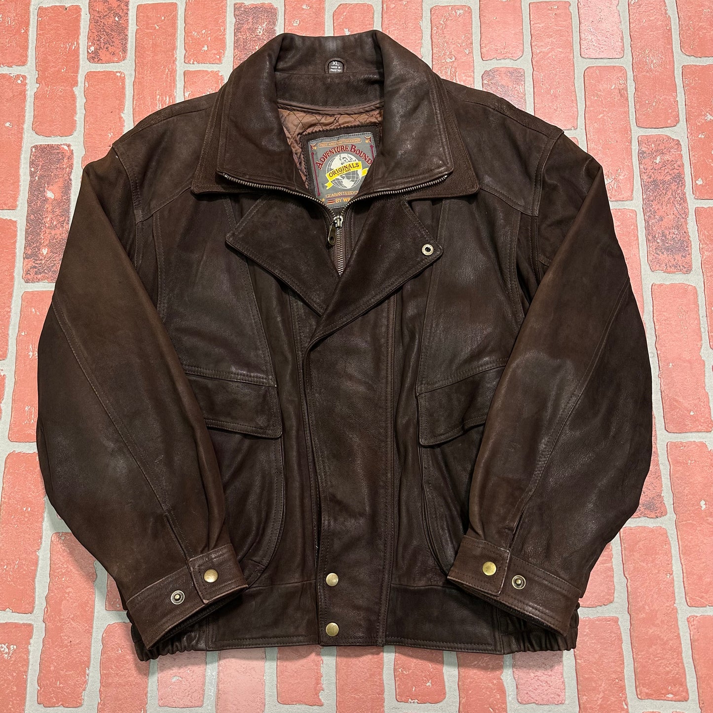 VTG Adventure Bound Leather Jacket