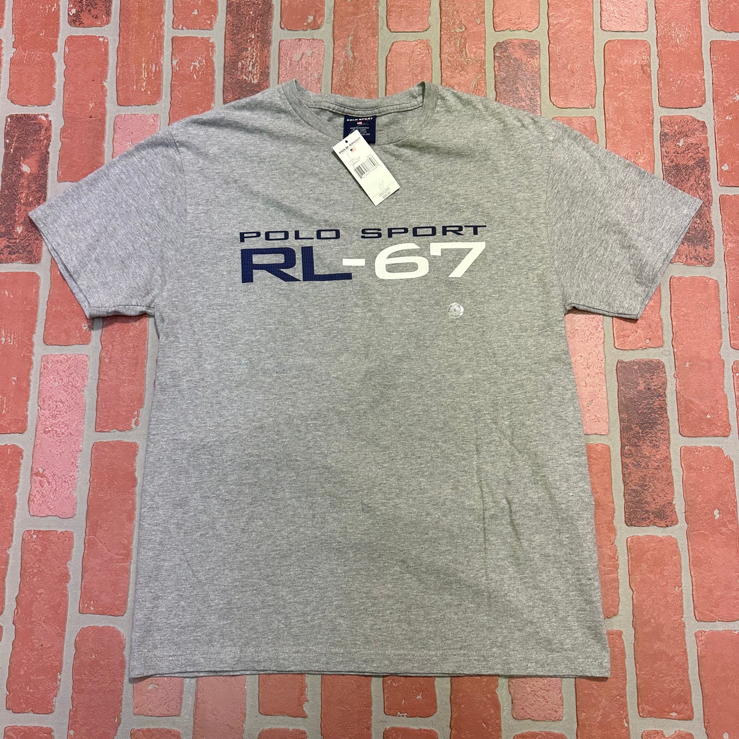 DS NWT Polo Sports RL-67 Grey Tee