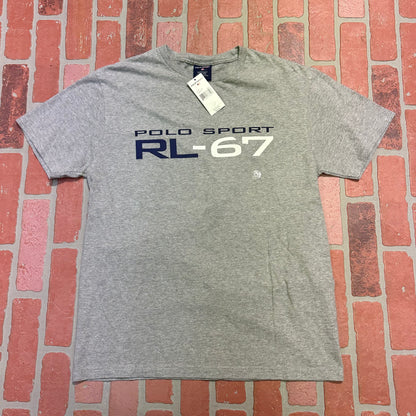 DS NWT Polo Sports RL-67 Grey Tee