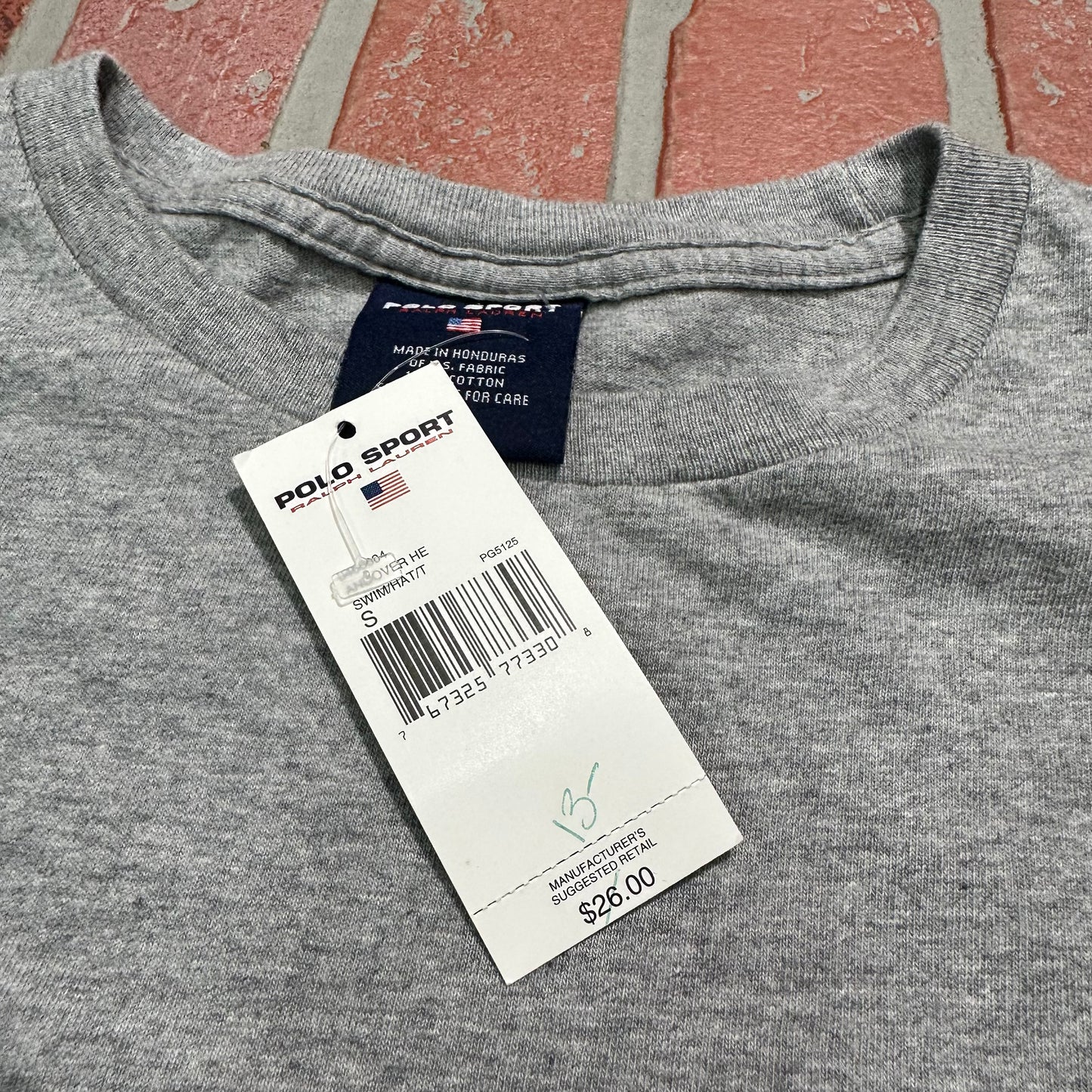DS NWT Polo Sports RL-67 Grey Tee
