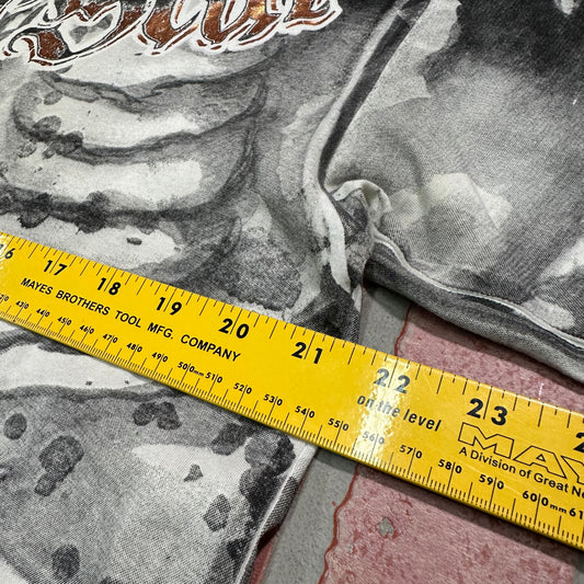 VTG Y2K Silver Star AOP Tee