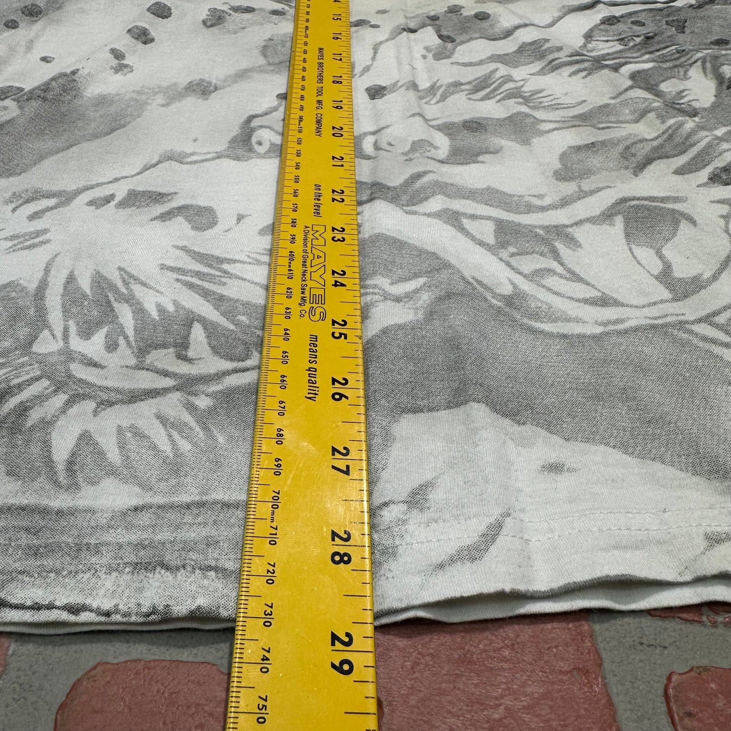 VTG Y2K Silver Star AOP Tee