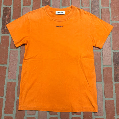 AMBUSH Orange Logo Tee