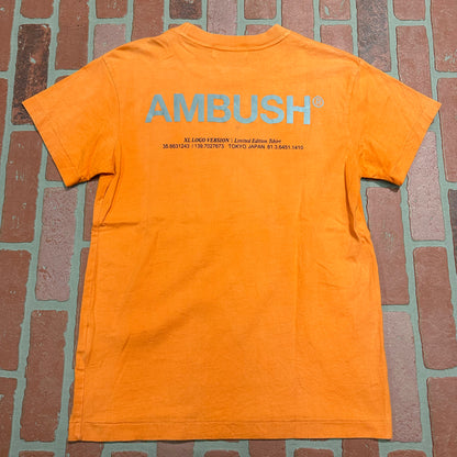AMBUSH Orange Logo Tee