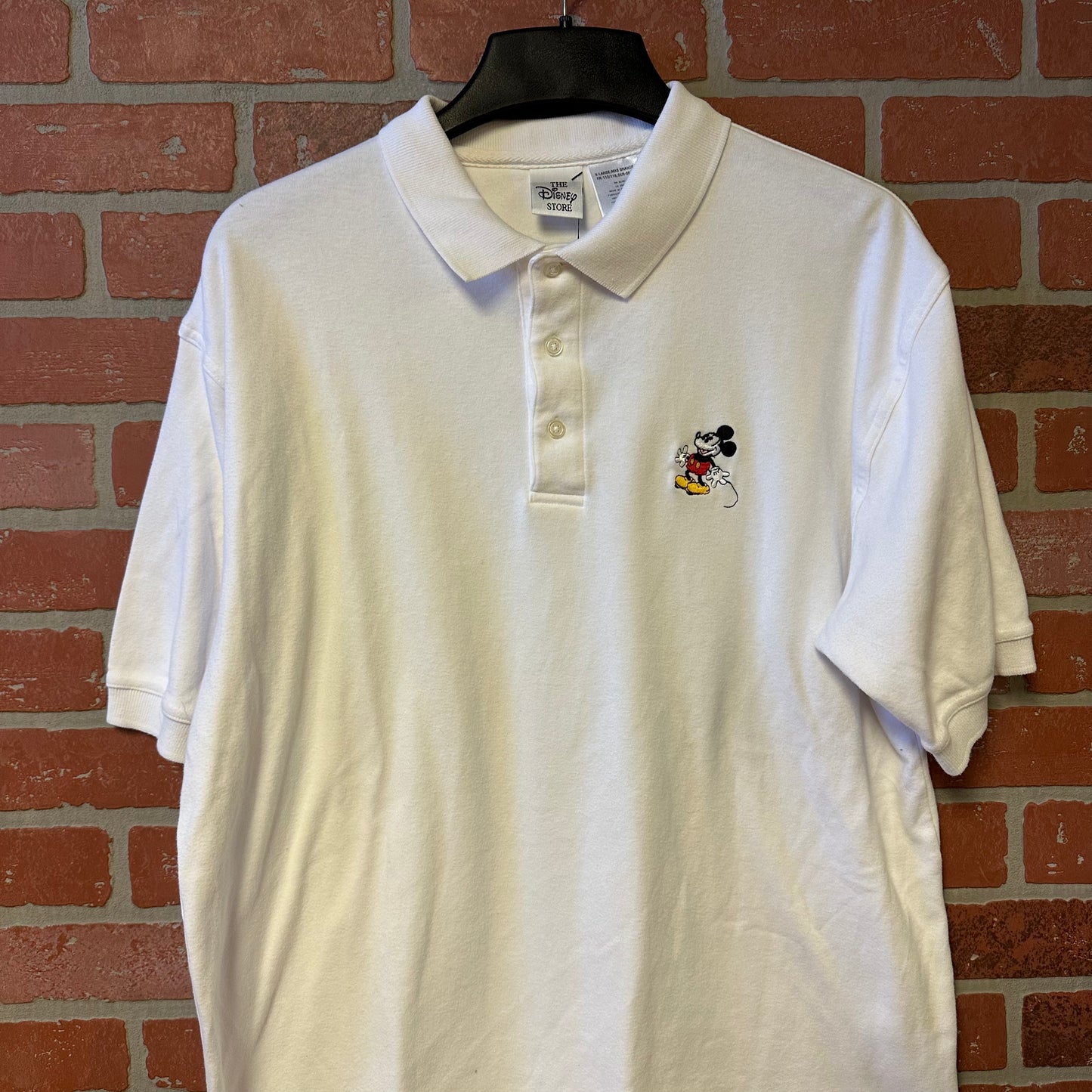 Disney Store White Polo Shirt (23)