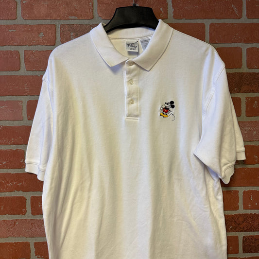 Disney Store White Polo Shirt (23)