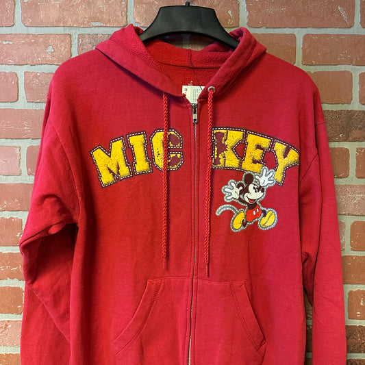 Mickey Mouse Red Zip-Up Hoodie (23)