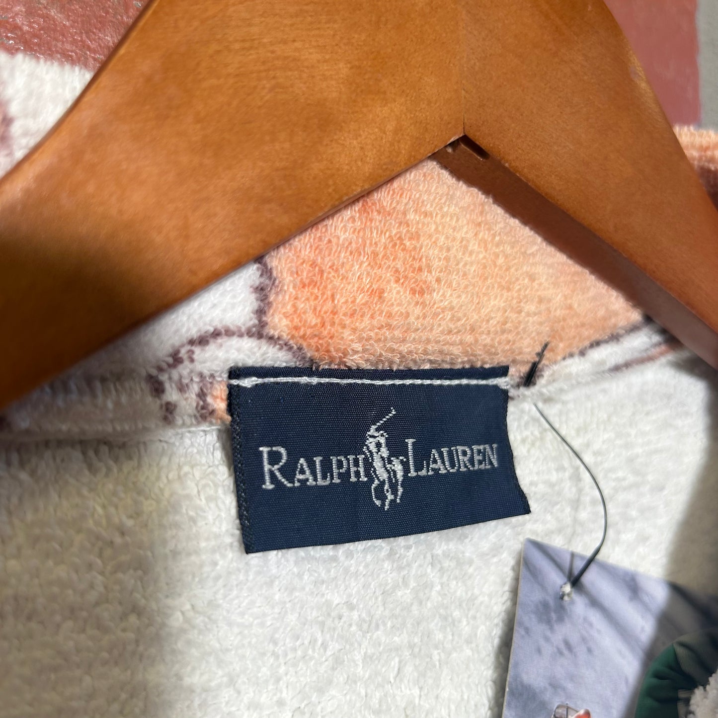 Trevs1of1 Custom 1990's Polo Ralph Lauren 2 Pocket Full Zip Up Polo