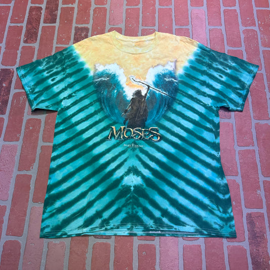 Vintage Moses Sight & Sound Theaters Dyed Tee Yesterday's Fits Clothing Fashion Vintage Streetwear Fashion Item