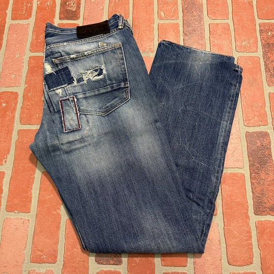 Vintage Y2K PRPS Denim Jeans Yesterday's Fits Clothing Fashion Vintage Streetwear Fashion Item