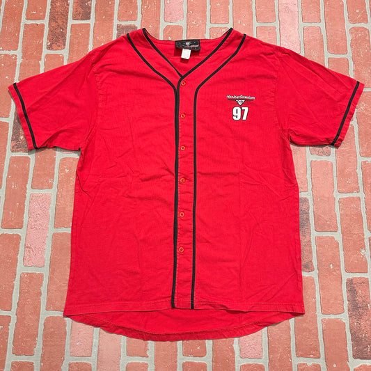 Vintage Harley-Davidson Cafe Las Vegas Red Baseball Jersey Yesterday's Fits Clothing Fashion Vintage Streetwear Fashion Item