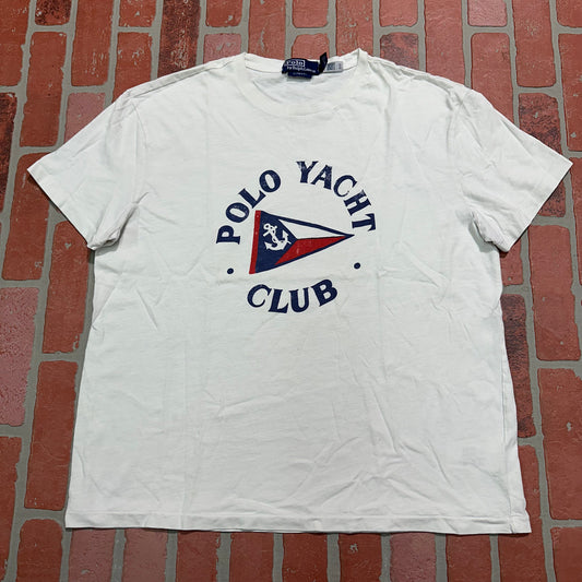Vintage Polo By Ralph Lauren Yacht Club Tee Yesterday's Fits Clothing Fashion Vintage Streetwear Fashion Item