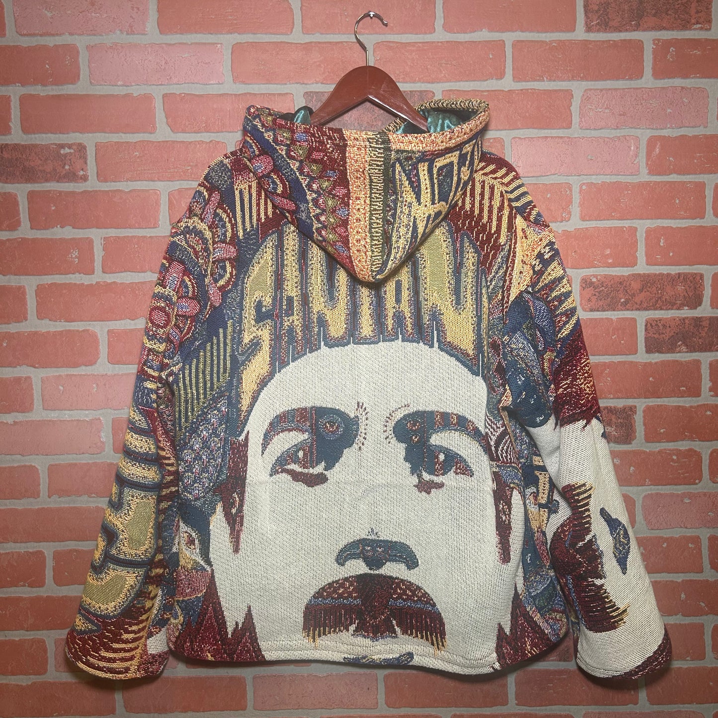 Trevs1of1 2014 VIP EXCLUSIVE Corazon Carlos Santana Woven Tapestry Blanket