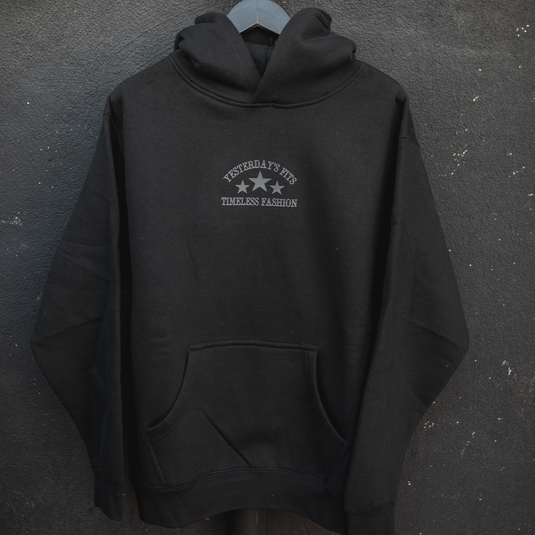 Yesterday's Fits Timeless Fashion Hoodie (Black)