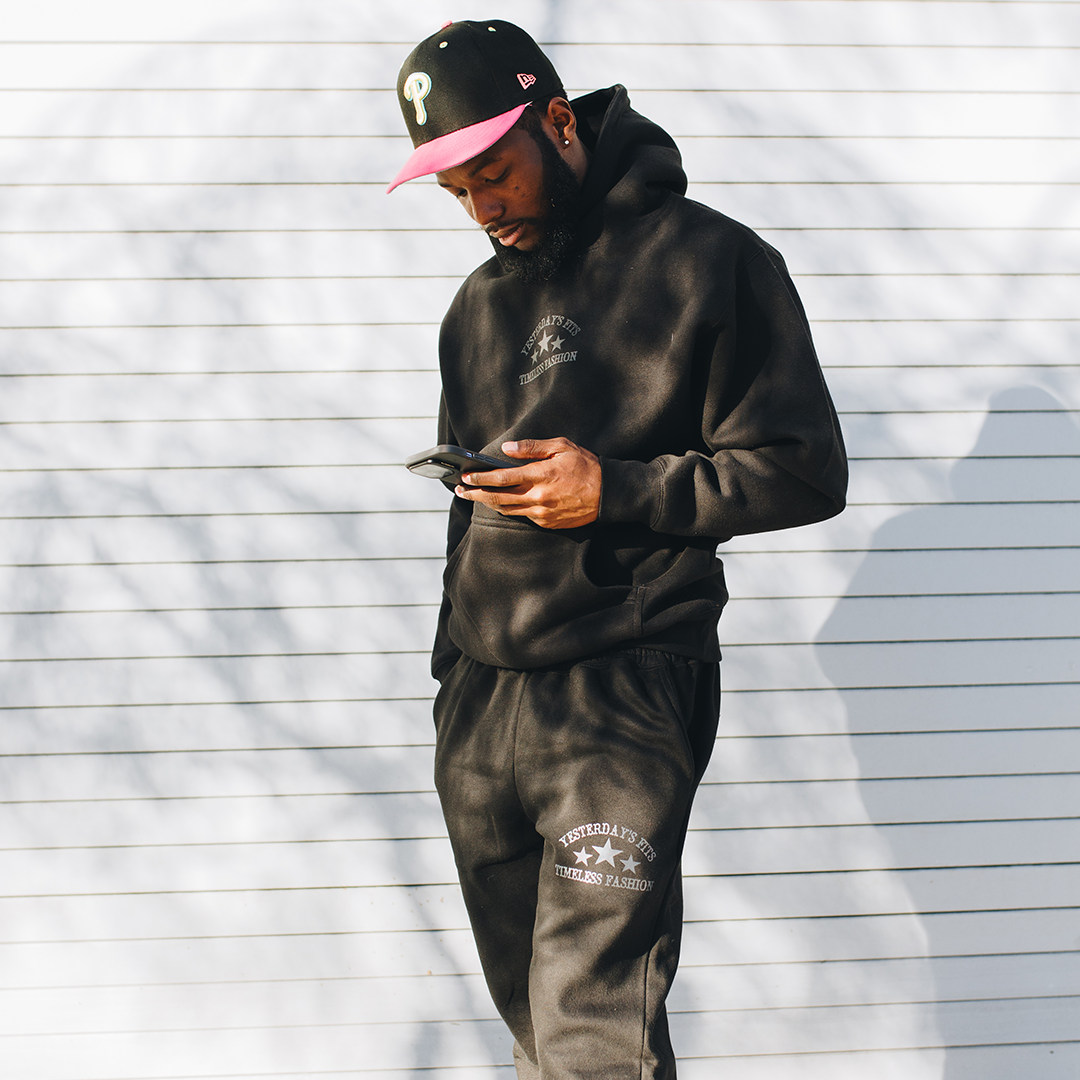 Yesterday's Fits Timeless Fashion Hoodie (Black)