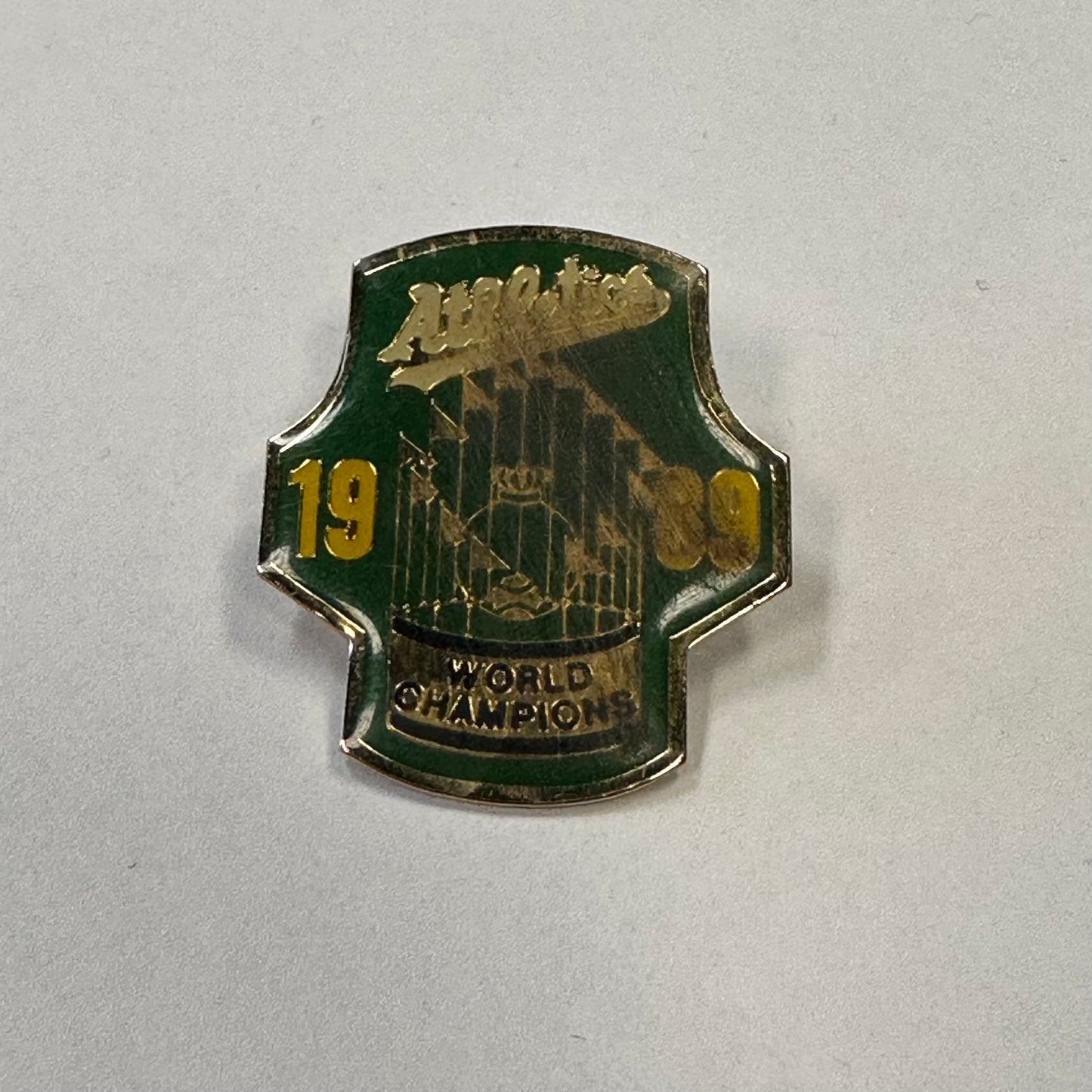 1989 Athletics pin