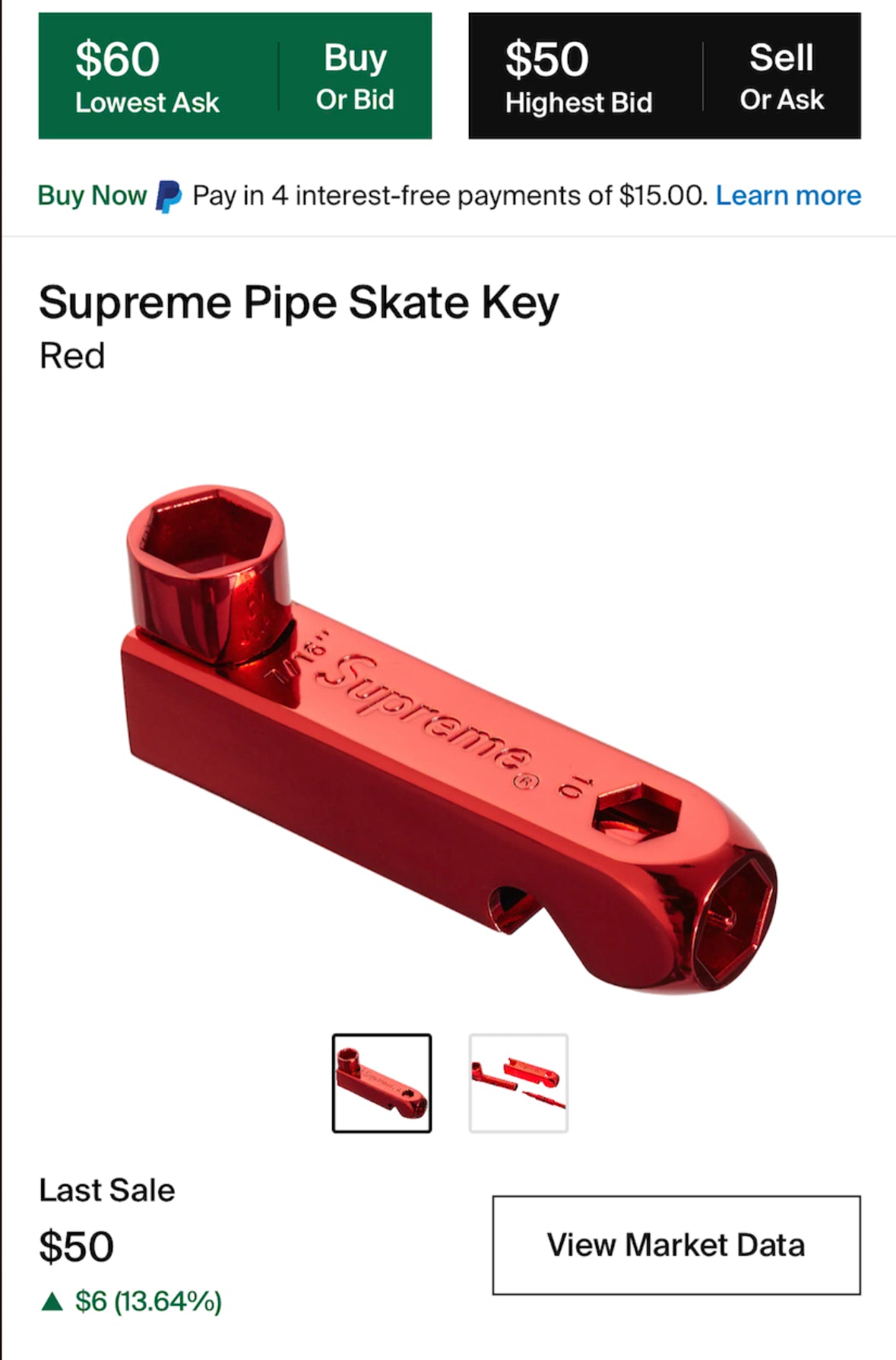 Supreme Pipe Key