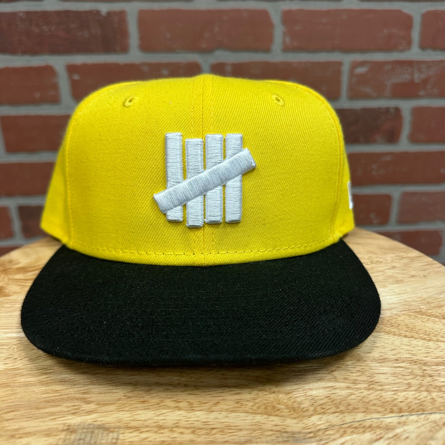 Undefeated State Logo Yellow/Black Fitted Hat