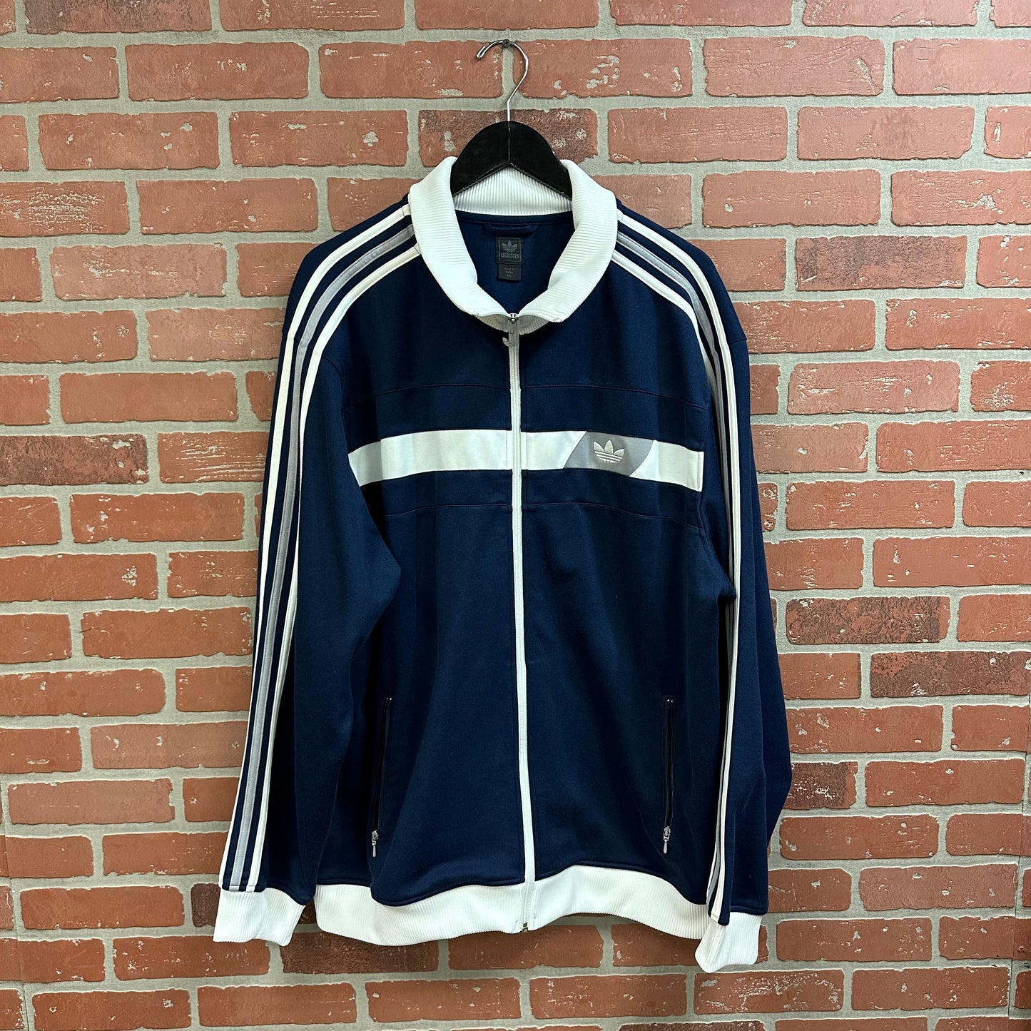 Adidas Blue/White Track Jacket