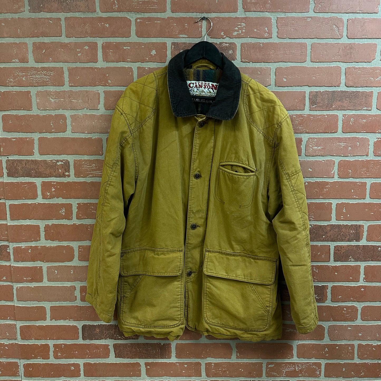 VTG STONE canyon Members Only Jacket